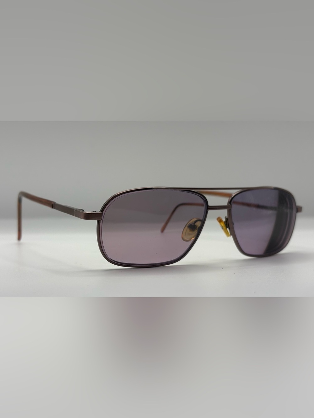 341 Bronze Pilot Metal Sunglasses Frames Only